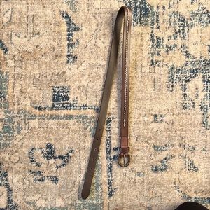 Abercrombie leather beaded belt